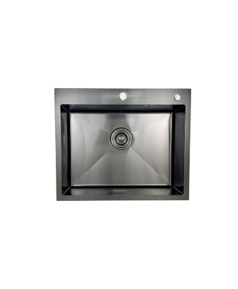 Мойка для кухни Hoffger HFG-6050TB Black (Чёрная)