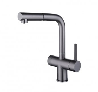 Смеситель для кухни Emar EC-7026 PVD Dark
