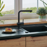 Смеситель Schock Epos-D full color 710701 серебристый камень