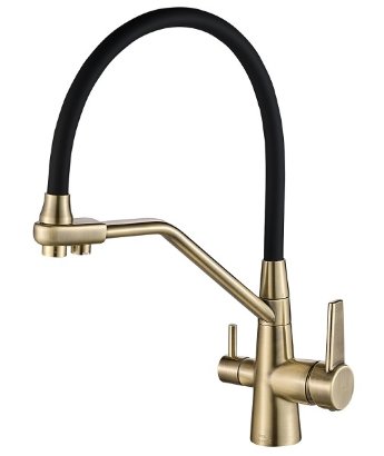 Смеситель для кухни ZORG Steel Hammer SH 903-6 BRONZE