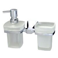 Держатель дозатора и стакана WasserKRAFT Wern K-2589