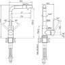 Смеситель Paulmark Honner Ho212018-431TW для кухонной мойки, белый матовый