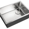 Кухонная мойка ZORG LUX 5844 INOX с накладкой