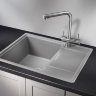 Мойка для кухни Granula 6503 алюминиум, 65х50 см, прямоугольная