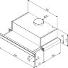 Вытяжка с выдвижным экраном Korting KHP 6501 GN