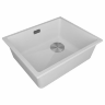 Мойка для кухни Paulmark IT-GRANIT LUMI 55 UNI-SKEW, артикул LU55SK-WH