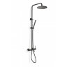 Душевая система настенная Milacio Ultra MCU.151.MB чёрный