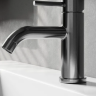 Комплект душевой FLORACIO Tube F 810 GM (F30111+F910) вороненая сталь
