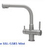 Смеситель Seaman Barcelone SSL-5383-MS (Mist Satin, nickel) - Никель сатин