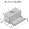 Кухонная вытяжка Konigin Helena II Ivory Glass 60