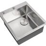 Кухонная мойка ZORG LUX 4551 INOX с накладкой