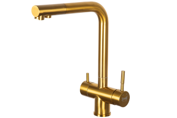 Смеситель для кухни ZORG SZR-7039 GOLD Золото