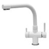 Смеситель Seaman Barcelone SSL-5383 (Snow Glossy) - Белый глянцевый