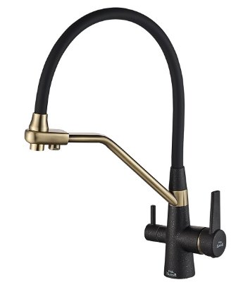 Смеситель для кухни ZORG Steel Hammer SH 903-6 BLACK BR