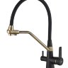 Смеситель для кухни ZORG Steel Hammer SH 903-6 BLACK BR
