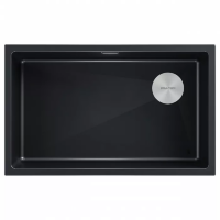 Мойка для кухни Paulmark IT-GRANIT LUMI 74 UNI-SKEW, артикул LU74SK-BLM
