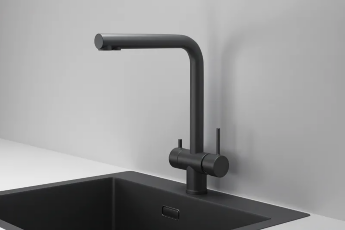 Смеситель для кухни Granula Kitchen Space 7011 черный матовый
