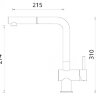 Смеситель Schock EPOS-D 710660 оникс