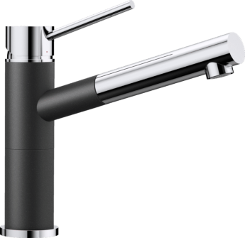 Смеситель для раковины (умывальника) Blanco ALTA-S Compact черный