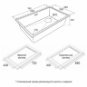 Мойка для кухни Paulmark IT-GRANIT LUMI 74 UNI-SKEW, артикул LU74SK-GRM