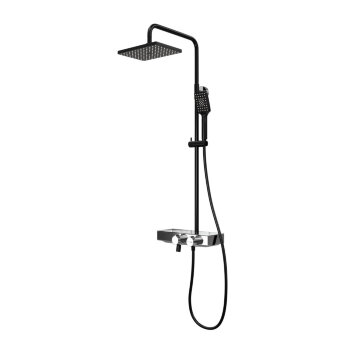 Душевая система WasserKraft A11401 Thermo со смесителем и верхним душем