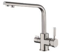Смеситель для кухни ZORG Steel Hammer SH 909 SATIN