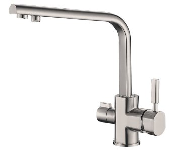 Смеситель для кухни ZORG Steel Hammer SH 909 SATIN
