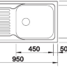 Кухонная мойка Blanco Tipo XL 6S нержавеющая сталь 511908