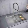 Ролл-мат Paulmark Pro R405-BS для кухонной мойки, нержавеющая сталь