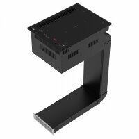 Индукционная варочная панель KORTING с интегрированной вытяжкой HIBH 40980 NB