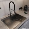 Мойка кухонная Emar EMB-660(TOP) PVD Dark