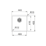 Кухонная мойка Franke BXM 210/110-40 антрацит