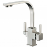 Смеситель для кухонной мойки ZORG Sanitary ZR 332 YF NICKEL