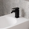 Смеситель WasserKRAFT Abens 2006 для биде цвет черный матовый