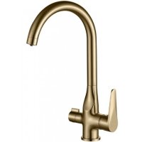 Смеситель для кухни ZORG Steel Hammer SH 910 BRONZE