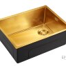 Мойка кухонная Emar EMB-540(UN) PVD Golden
