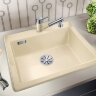 Кухонная мойка Blanco Palona 6 Ceramic PuraPlus глянцевый белый  524731