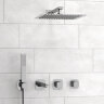 Встраиваемый комплект для ванны с верхней душевой насадкой, лейкой Wasserkraft  A8651.313.314.090.118.326.087.103