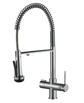 Смеситель для кухни ZORG Steel Hammer SH 2005-1 CR Хром