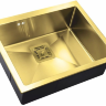 Врезная кухонная мойка ZorG Sanitary SZR-5844 BRONZE