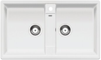 Врезная кухонная мойка  Blanco Zia 9 белый