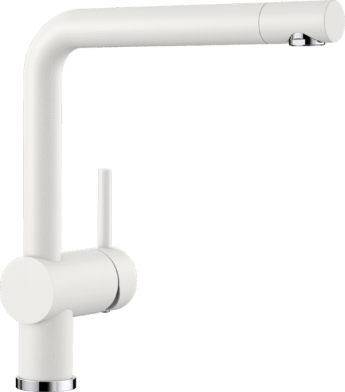 Смеситель  Blanco LINUS (гранит) белый