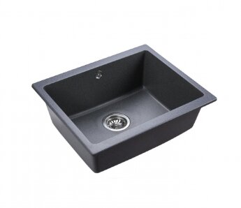 Мойка кухонная Emar Quartz EMQ-1555.P Антрацит