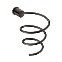 Держатель фена WasserKRAFT K-1080 GUN METAL, цвет оружейная сталь