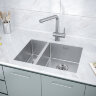 Мойка кухонная Paulmark Annex PM545944-BSL из нержавеющей стали, нержавеющая сталь
