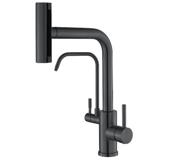 Кухонный смеситель Zorg серия Steel Hammer SH 091 PVD GRAFIT