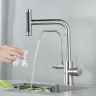 Кухонный смеситель Zorg серия Steel Hammer SH 091 PVD GRAFIT