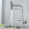 Кухонный смеситель Zorg серия Steel Hammer SH 091 PVD GRAFIT