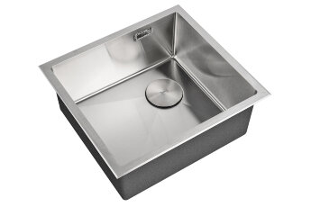 Кухонная мойка ZORG LUX 4844 INOX с накладкой