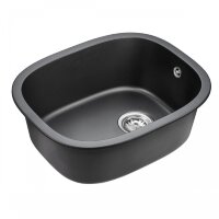 Мойка кухонная Emar Quartz EMQ-1560.P Оникс